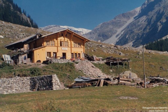 Berggasthaus Heimritz im Jahre 1970